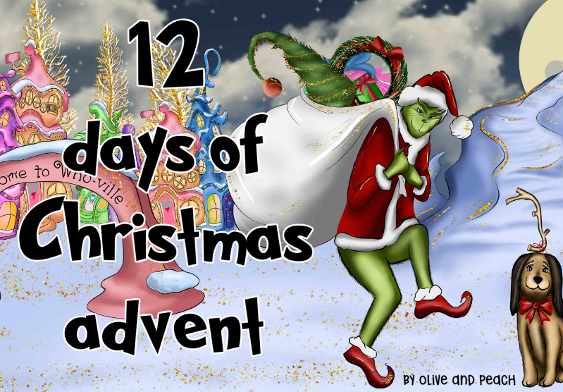 PREORDER - 12 Days of Christmas Advent Box