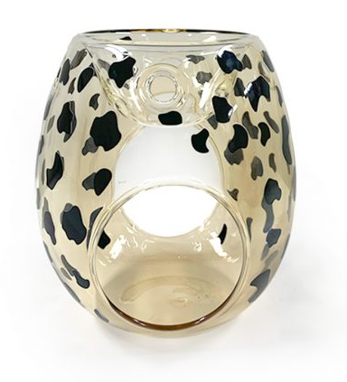 Leopard Glass Melt Warmer